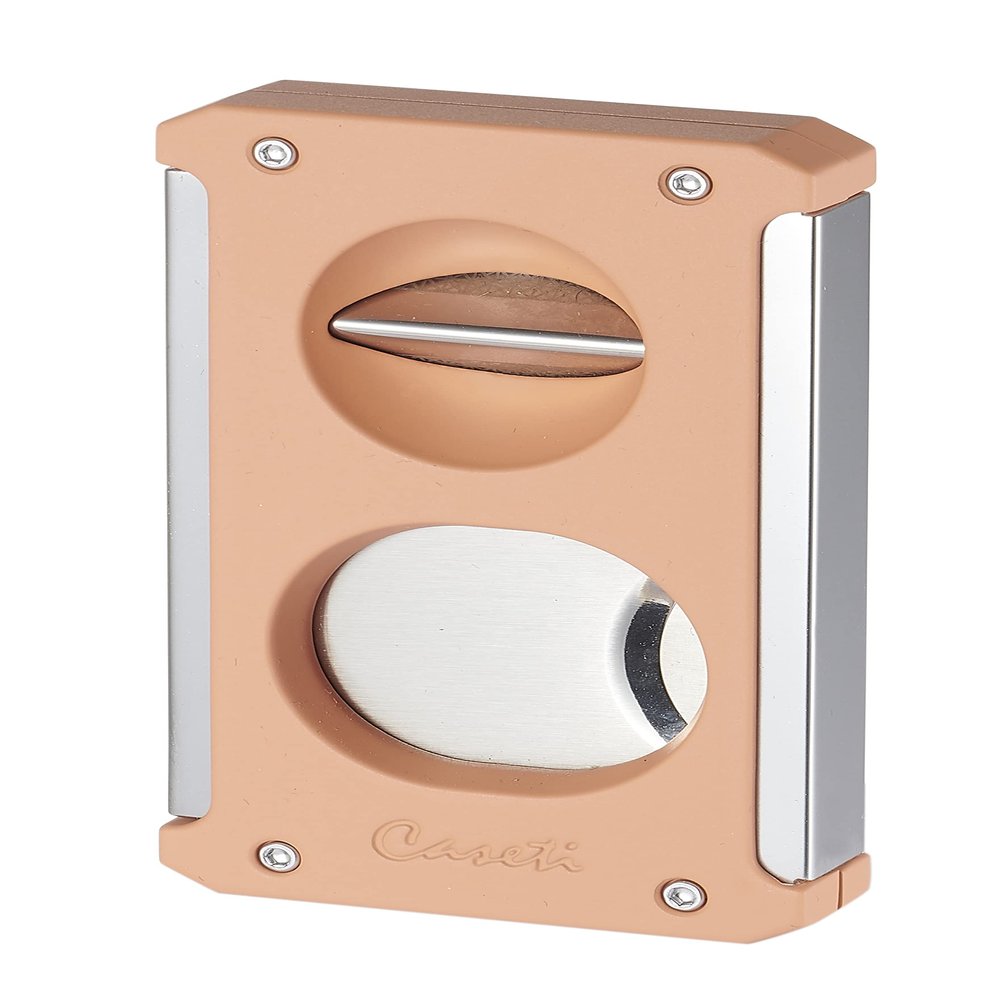 Caseti Trident 3-in-1 Cigar Cutter (Salmon)