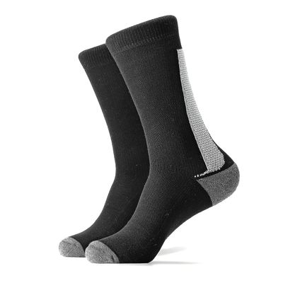Balance Doctor Balance Sock Neuropathy Series 2 Pack (Large, Black/White)