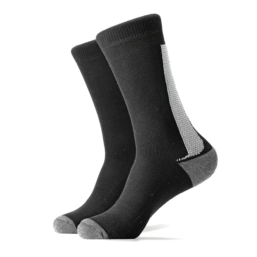 Balance Doctor Balance Sock Neuropathy Series 2 Pack (Large, Black/White)