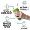Smarter Greens Superfoods + Energy Powder, 2-Pack, Greens Powder with Plant-Based Caffeine, Probiotics, Digestive Enzymes, Superfood Powder, Boost Energy, Support Immunity, Force Factor, 60 Servings view 2