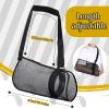 2 Pieces Mesh Arm Shoulder Sling Adjustable Shoulder Immobilizer for Shower Breathable Rotator Cuff Solution Lightweight Shoulder Sling for Shower Brace Black Arm Supports for Supporting Elbow Wrist view 2