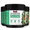 Force Factor Smarter Greens Superfoods Powder, 3-Pack, Supports Digestion and Bloating, Immunity, and Energy, Greens Powder with Probiotics, Digestive Enzymes, Antioxidants, and Fiber, 90 Servings view 1