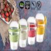 GanoOne Breakfast On the Go Cups, Take and Go Yogurt Cup with Topping Cereal or Oatmeal Container, Portable Lux Yogurt Cereal To-Go Container with Top Lid Granola & Fruit Compartment (Yellow) view 4