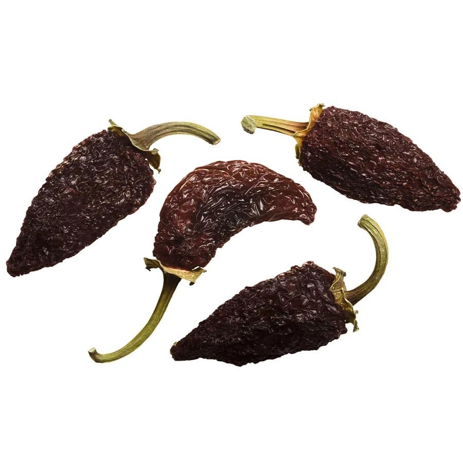 NY SPICE SHOP Chipotle Morita Chili - Whole Chipotle Morita Chili - Dried Morita Chile Peppers - Chile Morita Fresh - Chipotle Morita Chili Pods Chile Morita Seco Pepper 8 Ounce