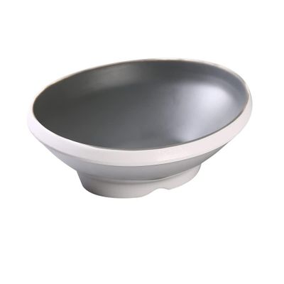 Yanco DI-6108 Discover 8 x 6.5 x 2 in. Oval Bowl Matte - 16 oz - Pack of 24