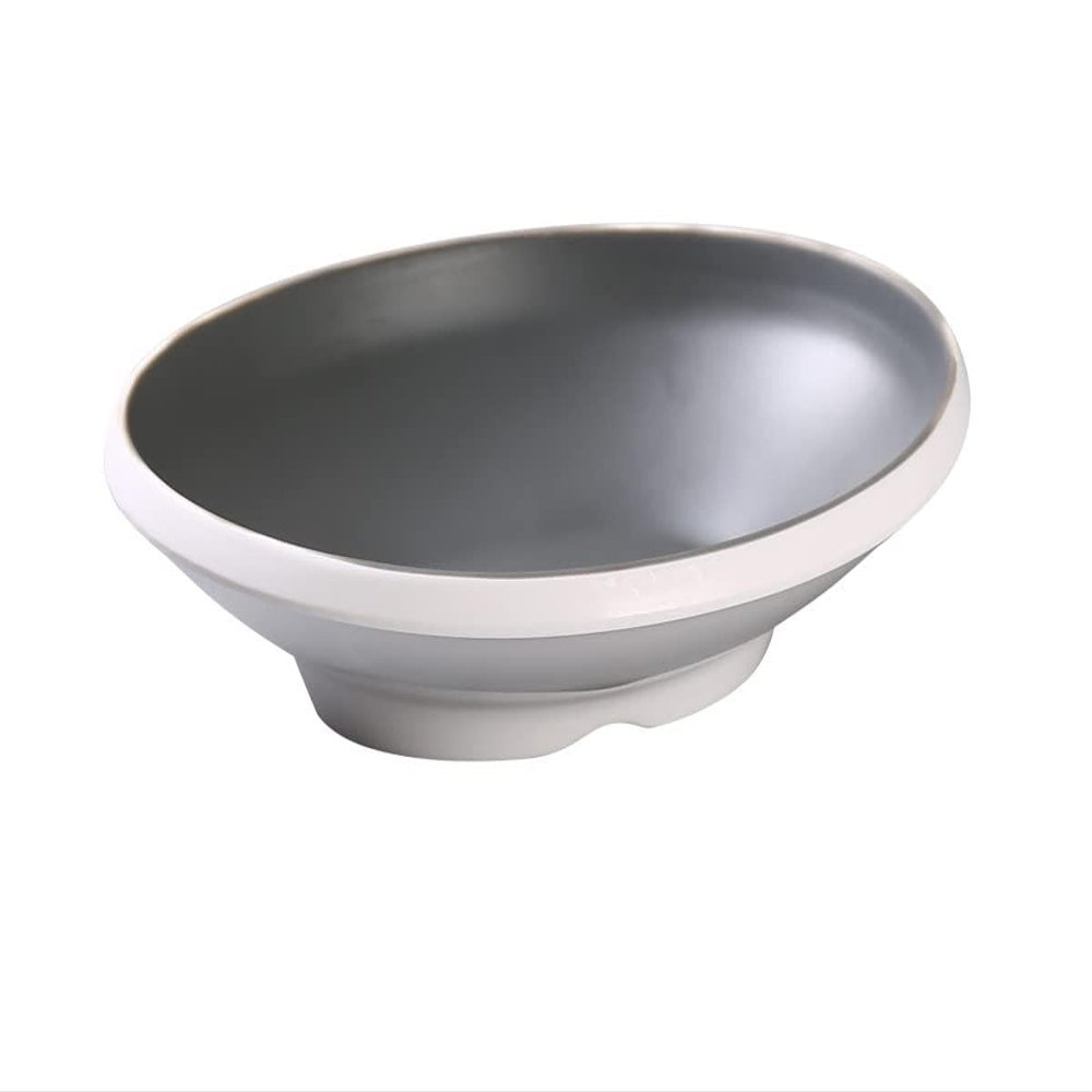 Yanco DI-6108 Discover 8 x 6.5 x 2 in. Oval Bowl Matte - 16 oz - Pack of 24