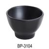 Yanco BP-3104 Black Pearl 4.5 in. Miso Soup Bowl, Black - 10 oz - Pack of 48 view 1