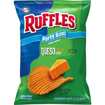 Ruffles Queso Party Size, 12.5oz