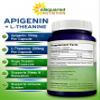 aSquared Nutrition Apigenin 50mg & L-Theanine 200mg - 120 Capsules - Apigenin Supplement Pills for Sleep and Relaxation - Natural Bioflavonoid Extract Found in Chamomile Tea view 4