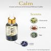 ALUMINATE LIFE Crystal Infused Essential Oil Vial, 1 Oz, Calm - Sodalite Crystal Infused - Scents of Chamomile, Howood, & Sage - Aromatherapy Oils, Massage, Relaxing, Stress Relief view 3