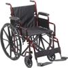 18" Replacement Seat for Drive Medical Rebel Wheelchair Model RTLREB18-1 Each view 2