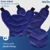 REVIX Large Ice Pack for Back and Shoulder Discomfort Relief, Reusable Gel Cold Pack for Full Back, Soft Plush Lining, Flexible and Long-Lasting, Navy view 3