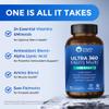 Vitamin World Ultra 360 Multivitamin for Men One Daily, Men's Multivitamin with Minerals, Herbs & Antioxidants, Daily Supplement with Vitamin A, C, D, E & Zinc for Energy & Immune Support, 90 Caplets view 3