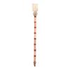 Healifty Back Scratcher Ox Horn Back Itching Scalp Scratcher Hand Massage Tool with Long Handle for Home Office 38cm Light Brown view 1