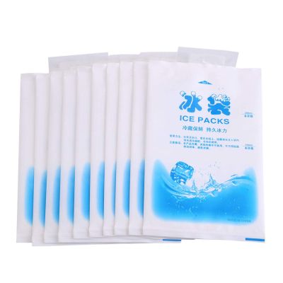 Freeze Reusable Cold Ice Gel Pack for Food Storage Cooler or Compress for Injuries(Thicken 200ml) Ice Bag