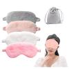 4 Pcs Plush Sleep Masks, Ultra Cute Soft Eye Cover, Blindfold Travel Masks for Kids Men Women(Random Color) view 1