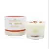 ALUMINATE LIFE Luxury Glass Jar Candle, 14.5 OZ, Energy - Red Carnelian Healing Crystal Infused - Scents of Lemon, Grapefruit, & Bergamot - Passion, Confidence, & Vitality - Coconut Wax, Essential Oil view 1