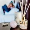 ALUMINATE LIFE Luxury Glass Jar Candle, 14.5 OZ, Sleep - Rose Quartz Crystal Infused - Scents of Rose, Lavender, and Vanilla - Tranquility, Love, & Comfort - Coconut Wax, Valentine's Day Gift view 4