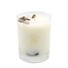 ALUMINATE LIFE Luxury Glass Jar Candle, 14.5 OZ, Defense - Smoky Quartz Crystal Infused - Scents of Frankincense, Neroli, & Sage - Detoxify, Ground, & Fortify - Coconut Wax Blend, Essential Oils view 1
