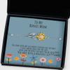 Bonus Mom Gift for Birthday, Sunflower Jewelry for Bonus Mom view 3