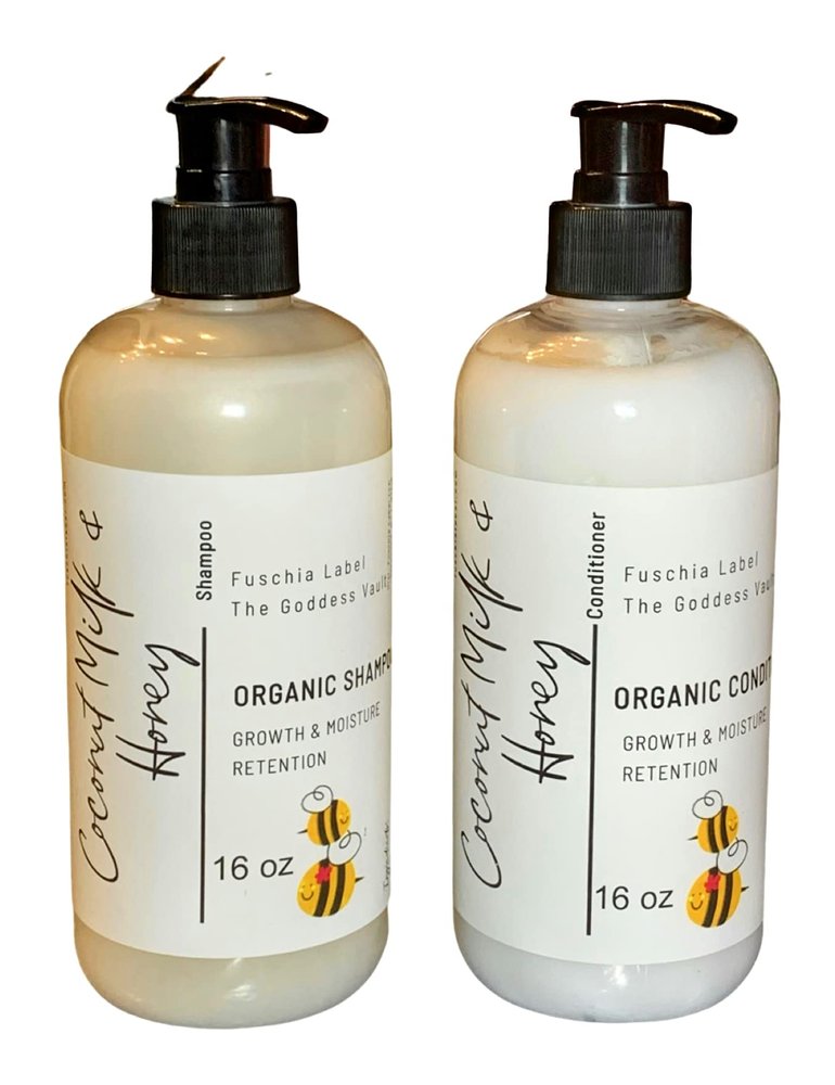 Fuschia Label Coconut Milk & Honey