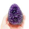 2.64 lb Natural Deep Purple Uruguay Quartz Amethyst Cave Geode Large and Small Crystal Specimen Healing Reiki Home Decoration (2.2-2.42lb) view 2