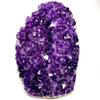 2.64 lb Natural Deep Purple Uruguay Quartz Amethyst Cave Geode Large and Small Crystal Specimen Healing Reiki Home Decoration (2.2-2.42lb) view 3