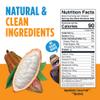 Blue Stripes Cacao Superfruit Gummies - Vegan Chewy Fruity Snack, No Sugar Added 100% Fruit Gummy, 9 Essential Vitamins & Minerals, Natural Tropical Superfood, Great for Granola, Yogurt - 3.2oz view 2