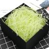 JINZOFLY Easter Grass, 100g Shredded Paper for Gift Box, Crinkle Cut Paper Shred Filler for Gift Wrapping & Basket Filling(Light Green) view 2