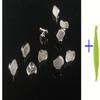 30 Pcs New SmileTech Dental Lingual Buttons Oval Mesh Base Orthodontics Materials view 3