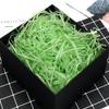 JINZOFLY Raffia Paper Shreds, 100g Shredded Paper for Gift Box, Crinkle Cut Paper Shred Filler for Gift Wrapping & Basket Filling(Green) view 2