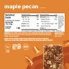 Perfect Keto Nola Bars, Gluten Free, Keto Granola Bars, Low Carb Snack or Breakfast Bar with No Sugar Added, Keto Diet Food, Healthy Snacks for Adults, 2g Net Carb, Maple Pecan, 8 Pack view 2