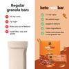 Perfect Keto Nola Bars, Gluten Free, Keto Granola Bars, Low Carb Snack or Breakfast Bar with No Sugar Added, Keto Diet Food, Healthy Snacks for Adults, 2g Net Carb, Maple Pecan, 8 Pack view 3