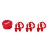 Milwaukee Set of 3 Soft Silicone Inserts with Lanyard and Case, Red, 50 view 1