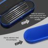 CYSNATU Ear Wax Removal Kit, Ear Cleaner, Ear Pick, Ear Cleaning Tool Set Stainless Steel 6 in 1 Ear Spoon Curette (with Cleaning Brush and Storage Box, Silver) view 2