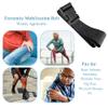EDWERD Extremity Mobilization Belt - 7.5 ft Adjustable Manual Traction Mobility Aid Strap for Stretching Yoga Leg Shoulder Exercise Shoulder Joint Release Knee Arthritis (Black) view 4