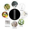EachDusto Long Self Stick Cellophane Bags 2 x 10 Clear Adhesive Pretzel Rod Bags 100pcs OPP Poly Cello Bags 2mil for Necklace Candies Candle Cutlery Makeup Brush Sugar Cane Pen view 4