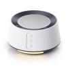 BGOVERSS White Noise Sound Machine with 20 Soothing Sounds, 10 Colors Night Light Sleep Machines Home Office Travel, 5 Timers and Memory Feature Sound Machine for Nursery Baby Kids Adults (White) view 1