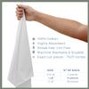 VALENGO New Lint Free Rags  100% Cotton Cloth, Soft T-Shirt Rags, Lint Free Cloth for Staining Wood, Cast Iron, Dusting, Polishing, Painting and Cleaning  Reusable & Absorbent  17x17 (Pack of 14) view 2