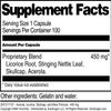Acerola, Licorice, Skullcap, and More Formula - 450 mg (100 Capsules, ZIN: 517107) - 3 Pack view 4