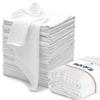VALENGO New Lint Free Rags  100% Cotton Cloth, Soft T-Shirt Rags, Lint Free Cloth for Staining Wood, Cast Iron, Dusting, Polishing, Painting and Cleaning  Reusable & Absorbent  17x17 (Pack of 28) view 1