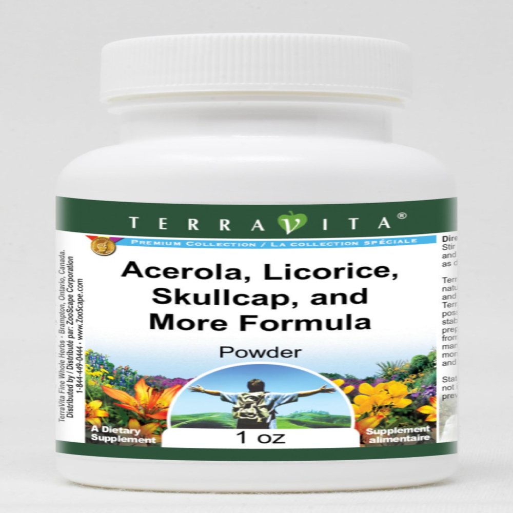 Acerola, Licorice, Skullcap, and More Formula Powder (1 oz, ZIN: 517109) - 3 Pack