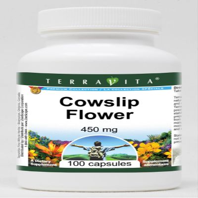 Cowslip Flower - 450 mg (100 Capsules, ZIN: 514741)