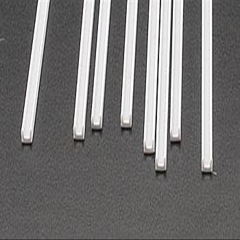 0.12 x 15 in. UFS-4 Fineline Styrene Deep Channels - Pack of 8