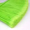 Xifando Three-Section Telescopic Aluminum Alloy Rod Long-Handled Broom for Housekeeping Garden Camping Outdoor&Indoor, 3 CPS Green view 2