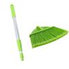 Xifando Three-Section Telescopic Aluminum Alloy Rod Long-Handled Broom for Housekeeping Garden Camping Outdoor&Indoor, 3 CPS Green view 3