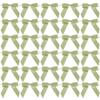 AIMUDI Sage Green Satin Ribbon Bows 2.5" Pretied Twist Tie Bows for Treat Bags Cake Pop Gift Wrapping Basket Cookie Candy Bagging Party Favors- 50 Counts view 1