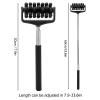 Ymiko Massage Stick, Yoga Massage Stick for Men and Women Granular Body Massage Tool Telescopic Roller Massage Stick Home Neck Leg Back Body Massage Stick(Black) view 3