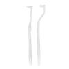 Tuft Toothbrush Tufted Brush, Tufted Toothbrush Brace Cleaning Stain Removal Interdental Toothbrush for Oral Care White,Interdental Interspace Brush for Detail Cleaning view 1
