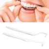 Tuft Toothbrush Tufted Brush, Tufted Toothbrush Brace Cleaning Stain Removal Interdental Toothbrush for Oral Care White,Interdental Interspace Brush for Detail Cleaning view 2